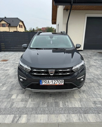 Dacia Sandero cena 54900 przebieg: 13421, rok produkcji 2021 z Bojanowo małe 277